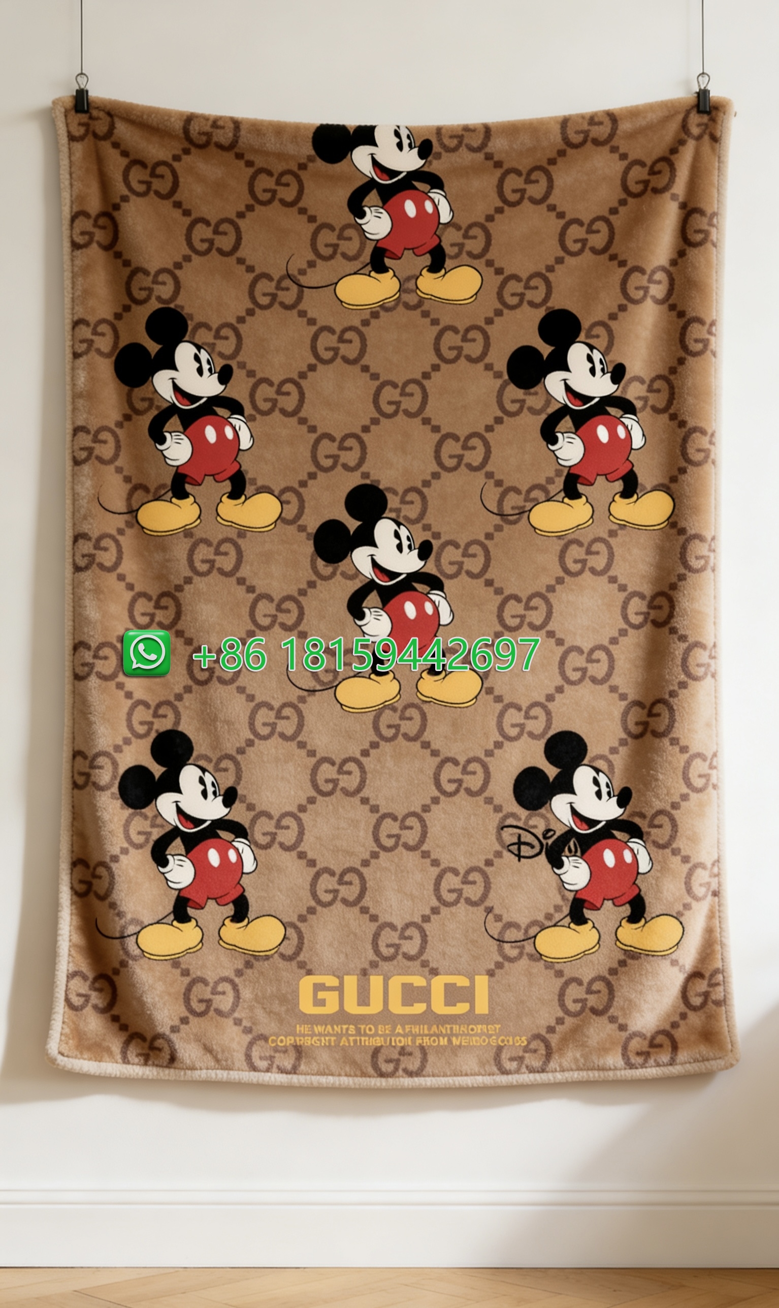 Gucci Throw Blankets